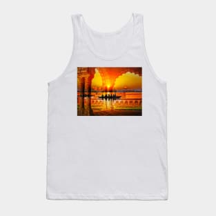 On the Waves of my Memory of India Tank Top